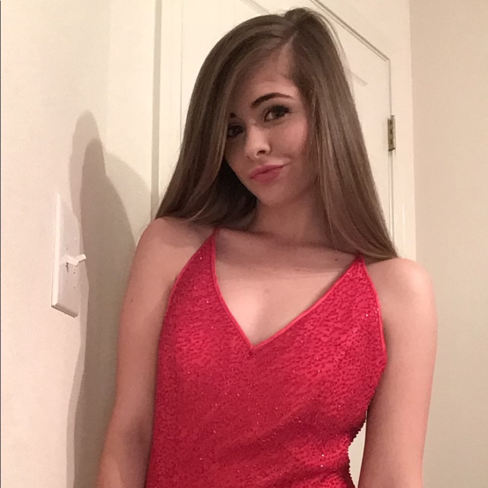 Red cocktail/party dress